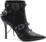 Steve Madden Stijlvolle Fortitude Laarzen met 10cm Hak Black Dames - Thumbnail 1