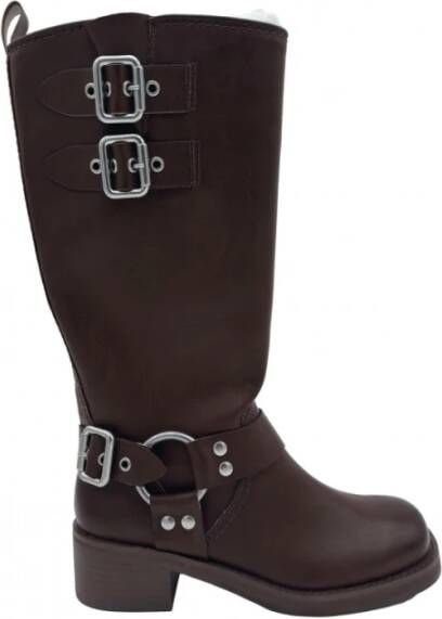 Steve Madden Stijlvolle Laarzen Collectie Brown Dames