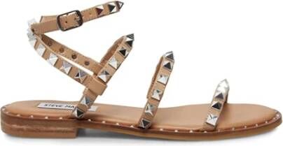 Steve Madden Studded Enkelband Sandalen Beige Dames