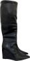 Steve Madden Trendy Zwarte Hoge Laarzen Zwart Dames - Thumbnail 1