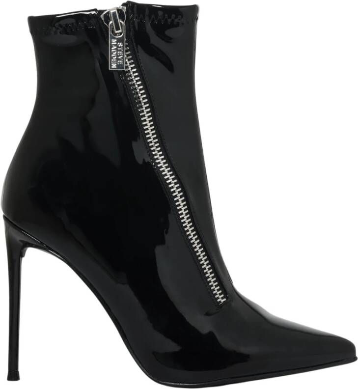 Steve Madden Virtuoso Zwarte Enkellaars Black Dames