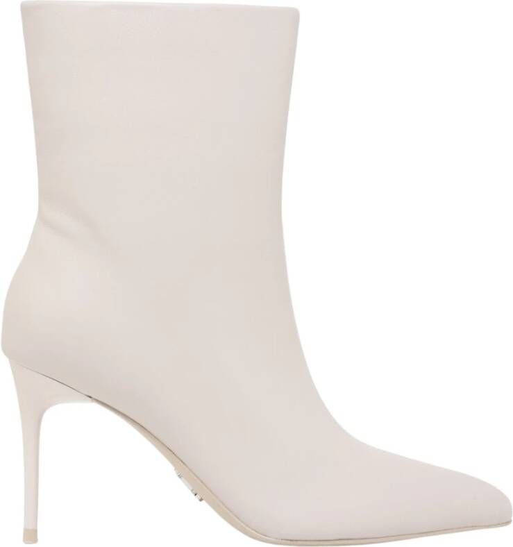 Steve Madden Witte Lyrical Enkellaars White Dames