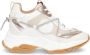 Steve Madden Witte Motocross Sportieve Sneakers White Dames - Thumbnail 1