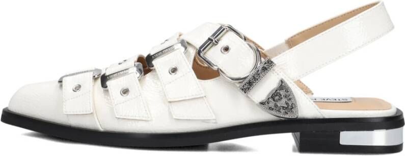 Steve Madden Witte Slingback Schoenen voor Dames White Dames