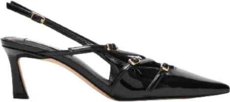 Steve Madden Zwarte Hak Slingback Schoen Liana Black Dames