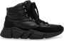 Steve Madden Zwarte High-Top Vetersneakers Black Dames - Thumbnail 1