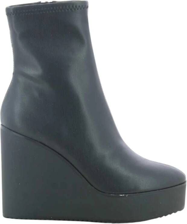 Steve Madden Zwarte Jassy Bootie Schoenen voor Dames Zwart Dames