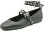 Steve Madden Zwarte leren Macbeth damesschoenen Black Dames - Thumbnail 1