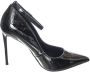 Steve Madden Zwarte leren stilettohakken Black Dames - Thumbnail 1