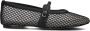 Steve Madden Zwarte Mesh Ballerina's Rejoice-m Black Dames - Thumbnail 2