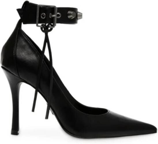 Steve Madden Zwarte platte schoenen voor vrouwen Black Dames