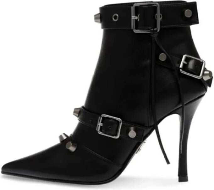 Steve Madden Zwarte platte schoenen voor vrouwen Black Dames