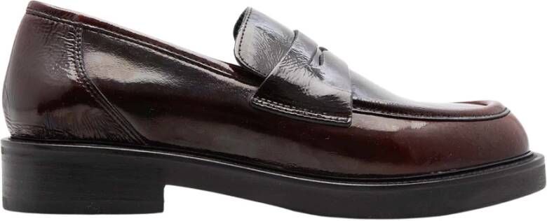 Stokton Bordeaux Penny Loafer Brown Dames