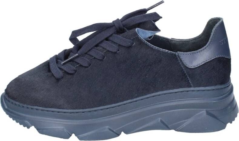 Stokton Dames Sneakers van Kalfshaar Blue Dames