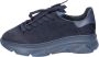 Stokton Dames Sneakers van Kalfshaar Blue Dames - Thumbnail 1