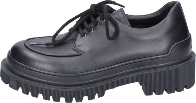 Stokton Elegante Leren Schoenen voor Vrouwen Black Dames