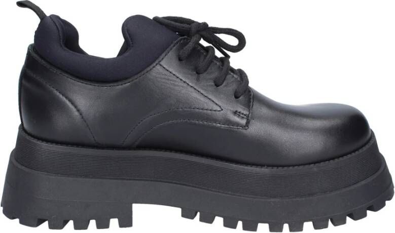 Stokton Elegante Leren Schoenen voor Vrouwen Black Dames