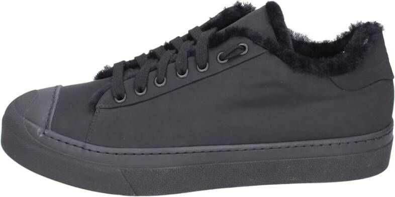 Stokton Heren Textiel Sneakers Black Heren