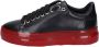 Stokton Leren Dames Sneakers Stijlvolle Schoenen Black Dames - Thumbnail 1