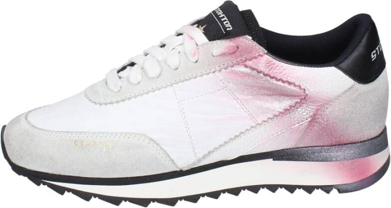 Stokton Leren Dames Sneakers Stijlvolle Schoenen Multicolor Dames