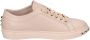 Stokton Leren Dames Sneakers Stijlvolle Schoenen Pink Dames - Thumbnail 1