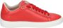 Stokton Leren Dames Sneakers Stijlvolle Schoenen Red Dames - Thumbnail 1