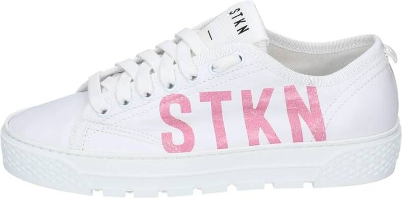 Stokton Leren Dames Sneakers Stijlvolle Schoenen White Dames