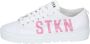 Stokton Leren Dames Sneakers Stijlvolle Schoenen White Dames - Thumbnail 1