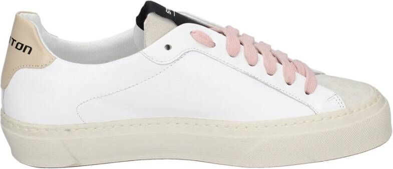 Stokton Leren Dames Sneakers Stijlvolle Schoenen White Dames