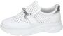 Stokton Leren Dames Sneakers Stijlvolle Schoenen White Dames - Thumbnail 1