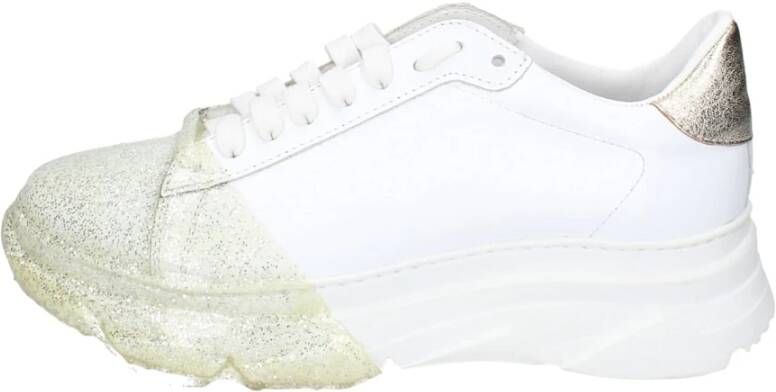 Stokton Leren Dames Sneakers White Dames