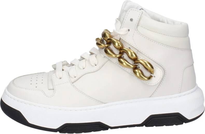 Stokton Leren Dames Sneakers White Dames