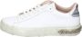 Stokton Leren Dames Sneakers White Dames - Thumbnail 1