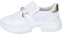 Stokton Leren Damessneakers White Dames - Thumbnail 1