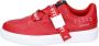 Stokton Leren Heren Sneakers Red Heren - Thumbnail 1