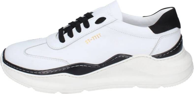 Stokton Leren Heren Sneakers White Heren