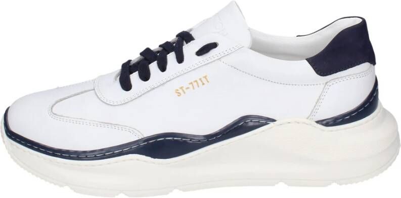 Stokton Leren Heren Sneakers White Heren