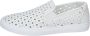 Stokton Leren Slip-On Heren Sneakers White Heren - Thumbnail 1