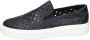 Stokton Leren Slip-On Sneakers voor Mannen Black Heren - Thumbnail 1