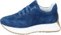 Stokton Suede Damessneakers Blue Dames - Thumbnail 1