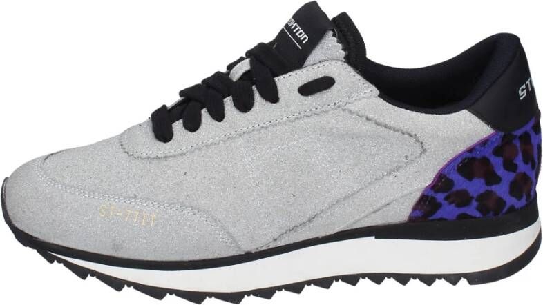 Stokton Suede Damessneakers Gray Dames