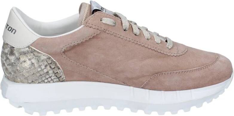 Stokton Suede Damessneakers Pink Dames