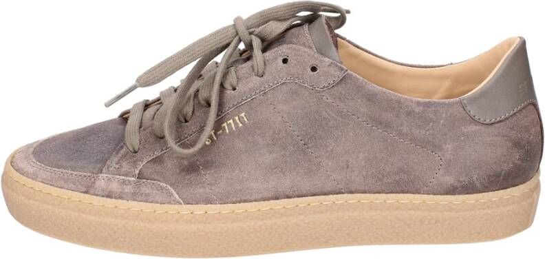 Stokton Suede Heren Sneakers Brown Heren