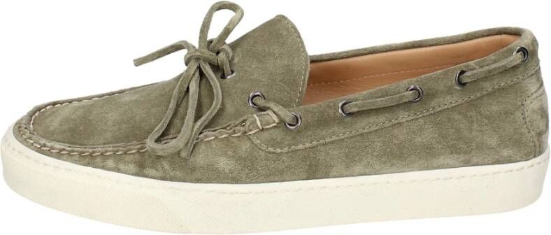 Stokton Suede Loafers voor Heren Green Heren