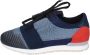 Stokton Textiel Sneakers voor Vrouwen Blue Dames - Thumbnail 1