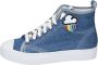 Stokton Textiel Sneakers voor Vrouwen Blue Dames - Thumbnail 1