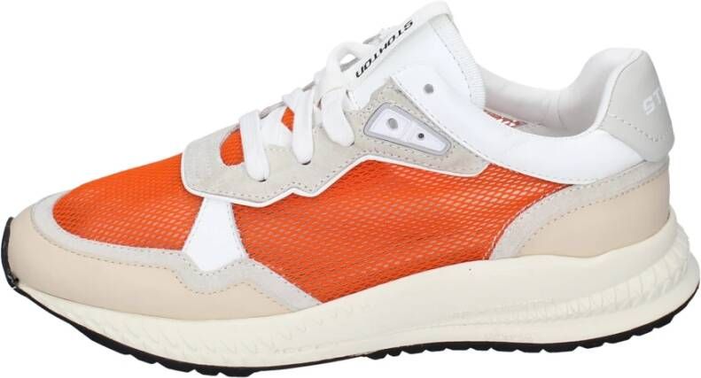 Stokton Textiel Sneakers voor Vrouwen Orange Dames