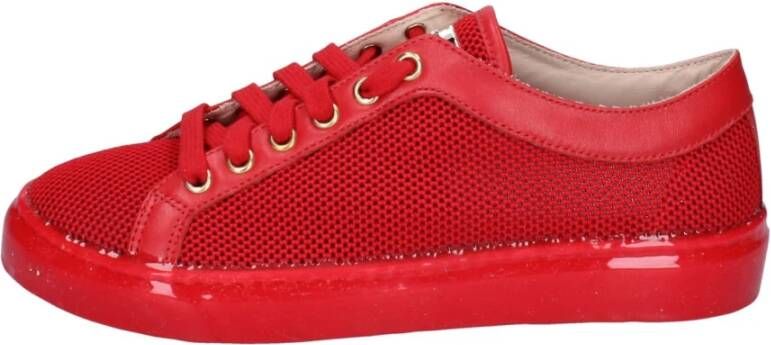 Stokton Textiel Sneakers voor Vrouwen Red Dames