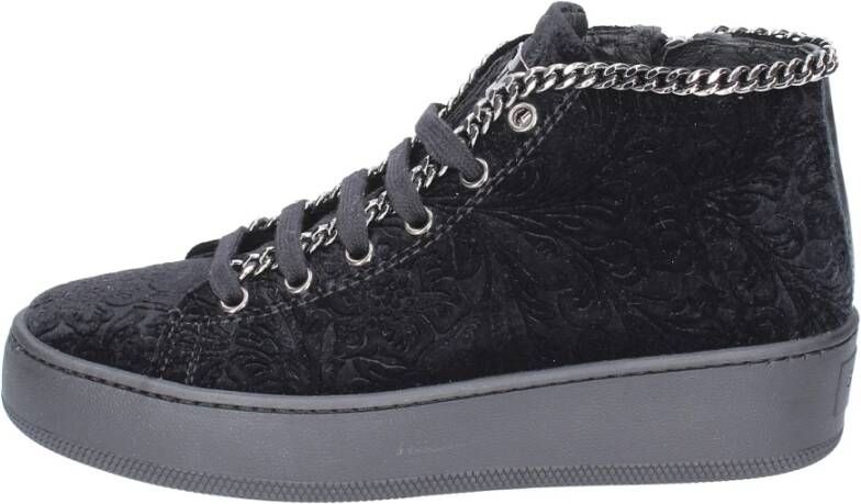 Stokton Velvet Dames Sneakers Stijlvol Comfort Black Dames