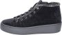 Stokton Velvet Dames Sneakers Stijlvol Comfort Black Dames - Thumbnail 1